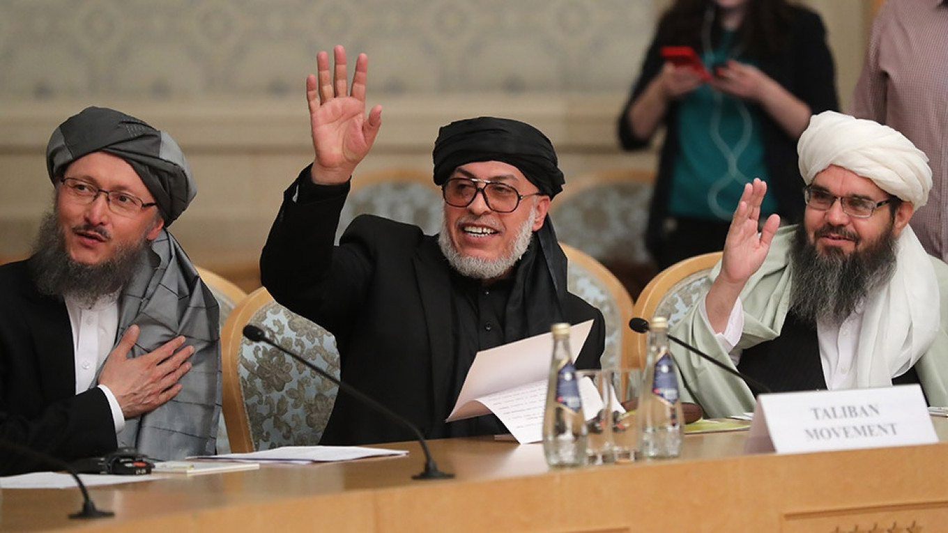 c64dda29b7304bad837d600b3dbe3e12 - Afghanistan: Results of the Moscow talks with Taliban