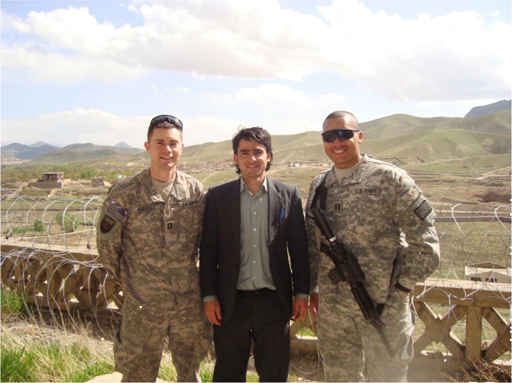 Ahmad Shah Mohibi with US Troops in Afghanistan 2 - Blog