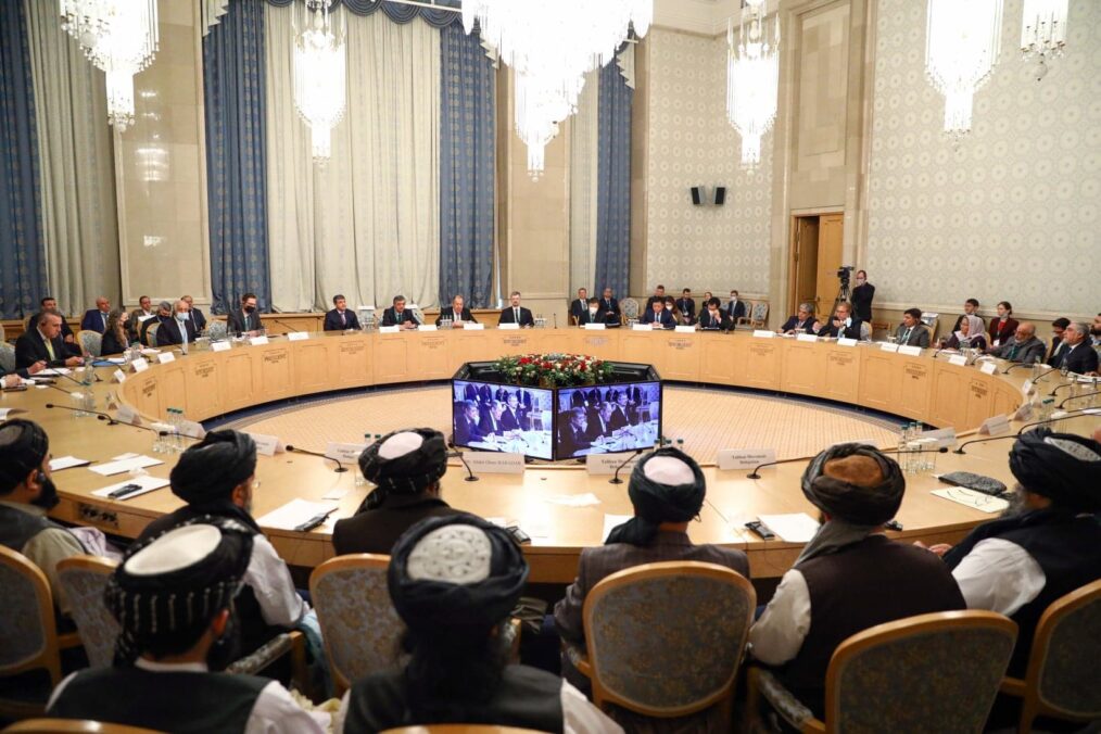 Current Afghan peace talks taking place in Moscow, Russia.