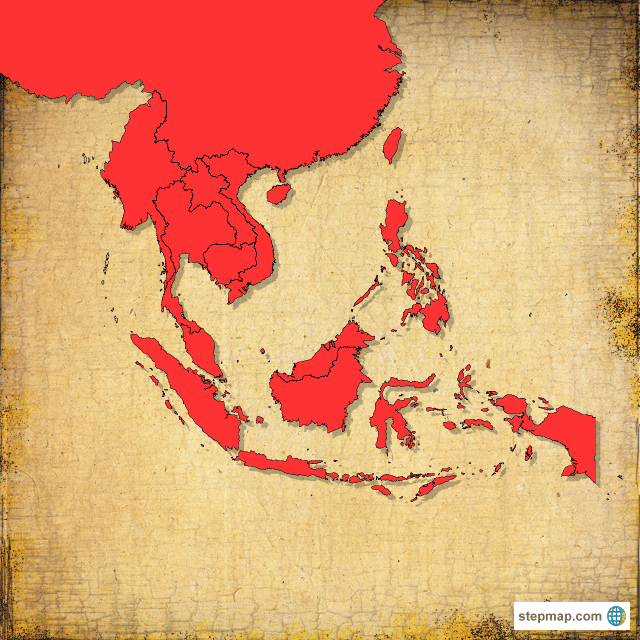 Southeast Asia Map  - Active Intelligence Database
