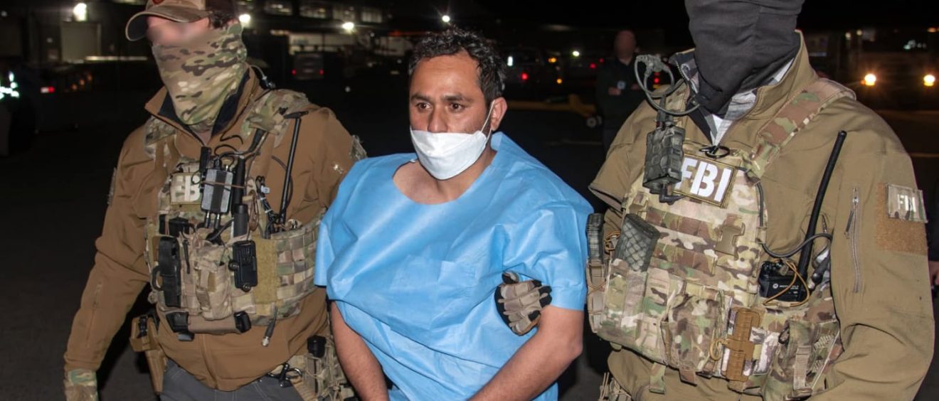 Mohammad Sharifullah, alleged to be a co-conspirator in the murder of American soldiers at Abbey Gate in Afghanistan, was apprehended and extradited Tuesday. @FBIDirectorKash via X.com ISIS-K